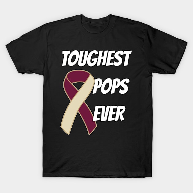 Head And Neck Cancer Dad T-Shirt by mikevdv2001